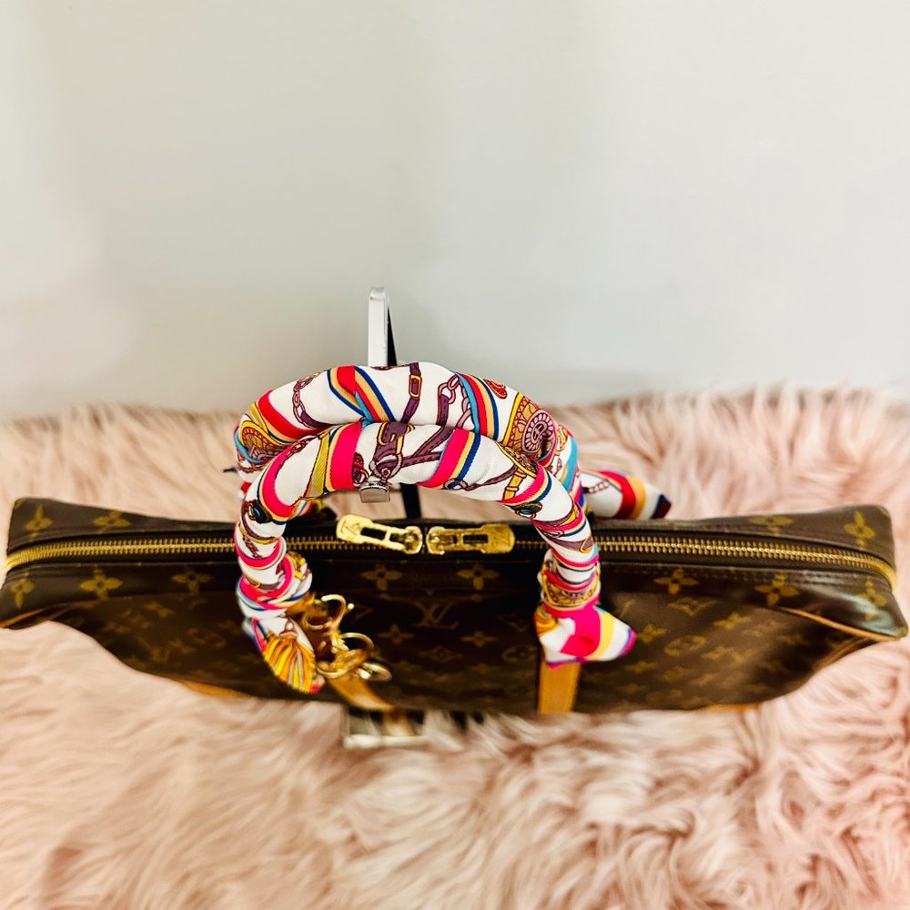AUTH LOUIS VUITTON PORTE DOCUMENTS VOYAGE MONOGRAM LAPTOP CASE DUST BAG VI9001 - Picture 8 of 15